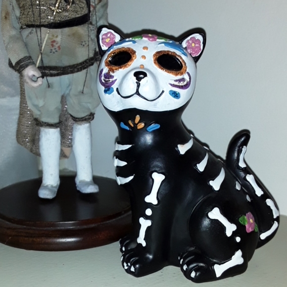 Unsigned Other - SOLD!!! NWOT Dia de los Muertos Kitty Cat